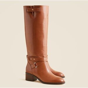 J Crew New Ryder knee-high boots in leather CM924